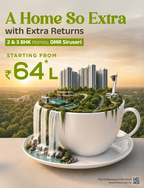 Live in a 92 Acre Green Heart of OMR – Pragnya Edenverse