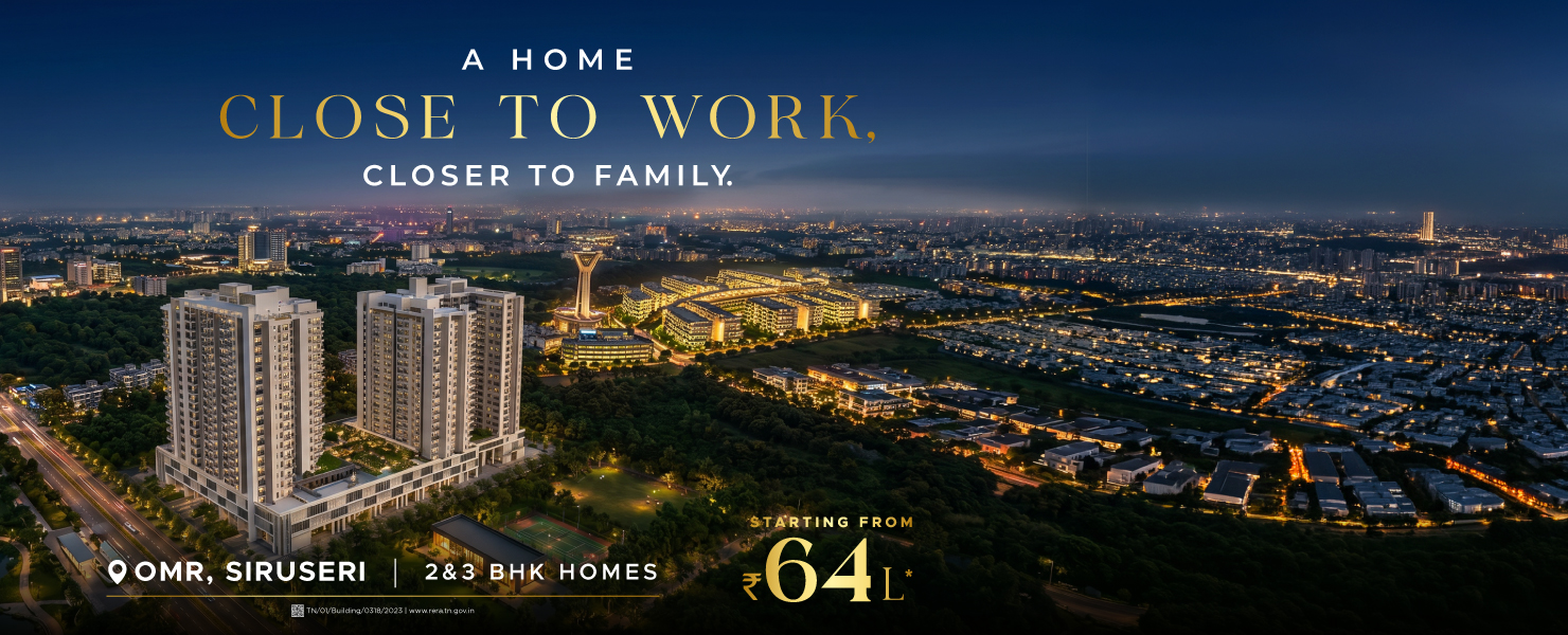 Live in a 92 Acre Green Heart of OMR – Pragnya Edenverse