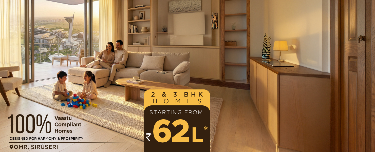 Live in a 92 Acre Green Heart of OMR – Pragnya Edenverse