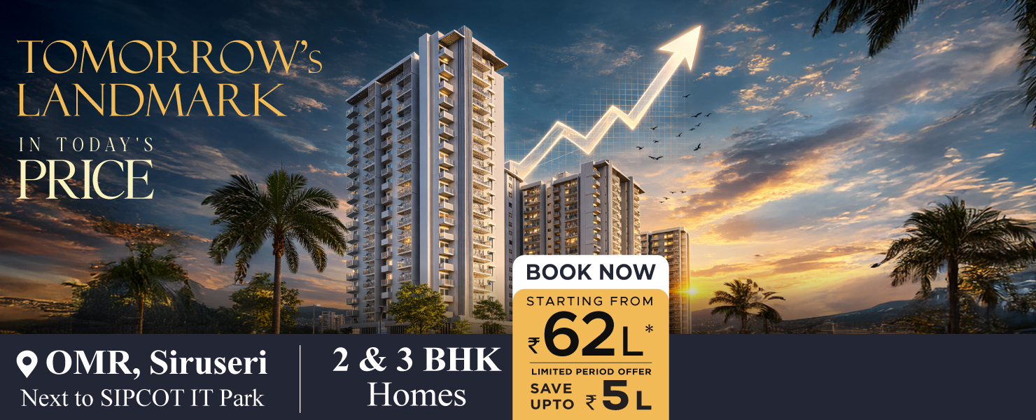 Live in a 92 Acre Green Heart of OMR – Pragnya Edenverse